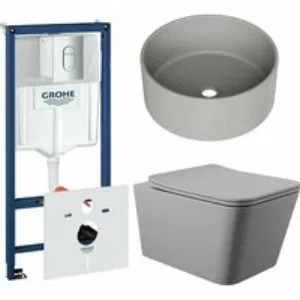 Комплект инсталляции GROHE Rapid SL NW0145/S с унитазом Aqueduto MACIO MACT2130 и раковиной Aqueduto ESPIRAL D400 ESP0130 (NW0606) Комплект инсталляции GROHE Rapid SL NW0145/S с унитазом Aqueduto MACIO MACT2130 и раковиной Aqueduto ESPIRAL D400 ESP0130 (NW0606)