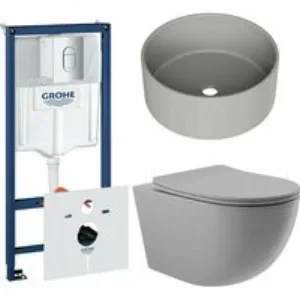 Комплект инсталляции GROHE Rapid SL NW0145/S с унитазом Aqueduto OVO OVOT2130 и раковиной Aqueduto ESPIRAL D400 ESP0130 (NW0607) Комплект инсталляции GROHE Rapid SL NW0145/S с унитазом Aqueduto OVO OVOT2130 и раковиной Aqueduto ESPIRAL D400 ESP0130 (NW0607)