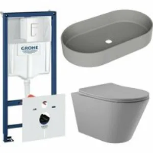 Комплект инсталляции GROHE Rapid SL 38772SH0 с унитазом Aqueduto CONE CONT2130 и раковиной Aqueduto ESPIRAL ESP0230 (NW0623) Комплект инсталляции GROHE Rapid SL 38772SH0 с унитазом Aqueduto CONE CONT2130 и раковиной Aqueduto ESPIRAL ESP0230 (NW0623)