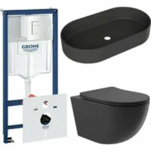 Комплект инсталляции GROHE Rapid SL 38772SH0 с унитазом Aqueduto OVO OVOT2140 и раковиной Aqueduto ESPIRAL ESP0240 (NW0628) Комплект инсталляции GROHE Rapid SL 38772SH0 с унитазом Aqueduto OVO OVOT2140 и раковиной Aqueduto ESPIRAL ESP0240 (NW0628)