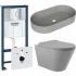 Комплект инсталляции GROHE Rapid SL NW0145/S с унитазом Aqueduto CONE CONT2130 и раковиной Aqueduto ESPIRAL ESP0230 (NW0629) Комплект инсталляции GROHE Rapid SL NW0145/S с унитазом Aqueduto CONE CONT2130 и раковиной Aqueduto ESPIRAL ESP0230 (NW0629)