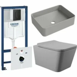 Комплект инсталляции GROHE Solido 38811KF0 с унитазом Aqueduto MACIO MACT2130 и раковиной Aqueduto ESPIRAL ESP0430 (NW0642) Комплект инсталляции GROHE Solido 38811KF0 с унитазом Aqueduto MACIO MACT2130 и раковиной Aqueduto ESPIRAL ESP0430 (NW0642)