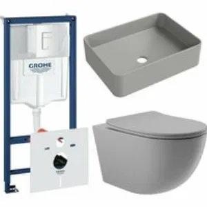 Комплект инсталляции GROHE Rapid SL 38772SH0 с унитазом Aqueduto OVO OVOT2130 и раковиной Aqueduto ESPIRAL ESP0430 (NW0649) Комплект инсталляции GROHE Rapid SL 38772SH0 с унитазом Aqueduto OVO OVOT2130 и раковиной Aqueduto ESPIRAL ESP0430 (NW0649)