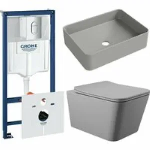 Комплект инсталляции GROHE Rapid SL 3 в 1 (NW0145/S) с унитазом Aqueduto MACIO MACT2130 и раковиной Aqueduto ESPIRAL ESP0430 (NW0654) Комплект инсталляции GROHE Rapid SL 3 в 1 (NW0145/S) с унитазом Aqueduto MACIO MACT2130 и раковиной Aqueduto ESPIRAL ESP0430 (NW0654)