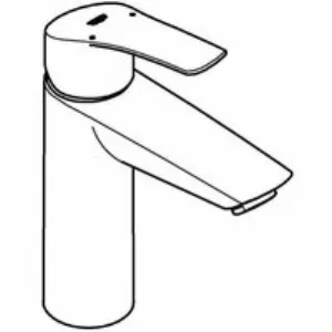 Смеситель для раковины GROHE Eurosmart, M-size, хром (23923003/U), уценненый товар Смеситель для раковины GROHE Eurosmart, M-size, хром (23923003/U), уценненый товар