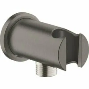Подключение для душевого шланга GROHE Rainshower с держателем ручного душа, темный графит, матовый (26658AL0) Подключение для душевого шланга GROHE Rainshower с держателем ручного душа, темный графит, матовый (26658AL0)