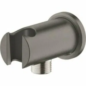 Подключение для душевого шланга GROHE Rainshower с держателем ручного душа, темный графит, матовый (26658AL0) Подключение для душевого шланга GROHE Rainshower с держателем ручного душа, темный графит, матовый (26658AL0)