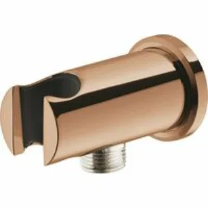 Подключение для душевого шланга GROHE Rainshower с держателем ручного душа, теплый закат, глянец (26658DA0) Подключение для душевого шланга GROHE Rainshower с держателем ручного душа, теплый закат, глянец (26658DA0)