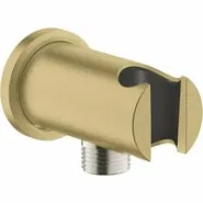 Подключение для душевого шланга GROHE Rainshower с держателем ручного душа, холодный рассвет, матовый (26658GN0)