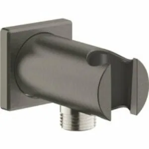 Подключение для душевого шланга GROHE Rainshower с держателем ручного душа, темный графит, матовый (26659AL0) Подключение для душевого шланга GROHE Rainshower с держателем ручного душа, темный графит, матовый (26659AL0)