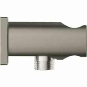 Подключение для душевого шланга GROHE Rainshower с держателем ручного душа, темный графит, матовый (26659AL0) Подключение для душевого шланга GROHE Rainshower с держателем ручного душа, темный графит, матовый (26659AL0)