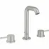 Смеситель для раковины GROHE Essence на 3 отверстия с донным клапаном, M-size, суперсталь (20296DC1) Смеситель для раковины GROHE Essence на 3 отверстия с донным клапаном, M-size, суперсталь (20296DC1)