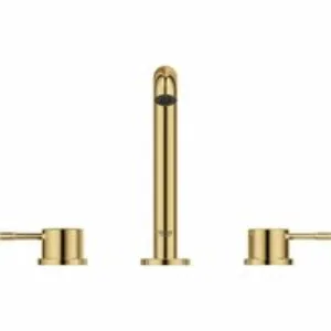 Смеситель для раковины GROHE Essence на 3 отверстия с донным клапаном, M-size, холодный рассвет, глянец (20296GL1) Смеситель для раковины GROHE Essence на 3 отверстия с донным клапаном, M-size, холодный рассвет, глянец (20296GL1)