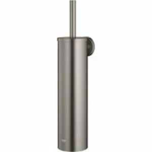 Туалетный ёршик GROHE Essentials с держателем, темный графит, матовый (40696AL0) Туалетный ёршик GROHE Essentials с держателем, темный графит, матовый (40696AL0)
