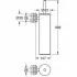 Туалетный ёршик GROHE Essentials с держателем, теплый закат, глянец (40696DA0) Туалетный ёршик GROHE Essentials с держателем, теплый закат, глянец (40696DA0)