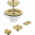 Сливной гарнитур GROHE для кухонной мойки с 1 чашей, холодный рассвет, матовый (40996GN0) Сливной гарнитур GROHE для кухонной мойки с 1 чашей, холодный рассвет, матовый (40996GN0)