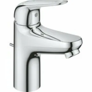 Смеситель для раковины GROHE Euroeco с донным клапаном, размер S, хром (24257001) Смеситель для раковины GROHE Euroeco с донным клапаном, размер S, хром (24257001)