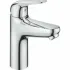 Смеситель для раковины GROHE Euroeco, с донным клапанном, размер M, хром (24267001) Смеситель для раковины GROHE Euroeco, с донным клапанном, размер M, хром (24267001)