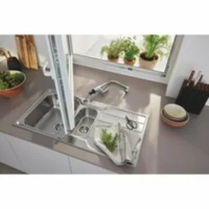 Смеситель для кухни GROHE Eurosmart для монтажа перед окном, хром (30618000) Смеситель для кухни GROHE Eurosmart для монтажа перед окном, хром (30618000)