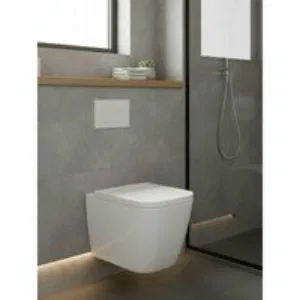 Унитаз подвесной GROHE Clova Ceramic Square, альпин-белый (39908000) Унитаз подвесной GROHE Clova Ceramic Square, альпин-белый (39908000)