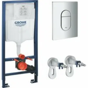 Комплект инсталляции GROHE Rapid SL 3 в 1 (NW0145/S) с унитазом GROHE Clova Ceramic Square и сиденьем с микролифтом (NW0662) Комплект инсталляции GROHE Rapid SL 3 в 1 (NW0145/S) с унитазом GROHE Clova Ceramic Square и сиденьем с микролифтом (NW0662)