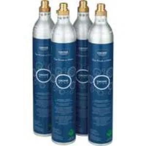Комплект баллонов с углекислым газом, GROHE Blue, 425 г., 4 шт., (40422000) Комплект баллонов с углекислым газом, GROHE Blue, 425 г., 4 шт., (40422000)