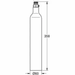 Комплект баллонов с углекислым газом, GROHE Blue, 425 г., 4 шт., (40422000) Комплект баллонов с углекислым газом, GROHE Blue, 425 г., 4 шт., (40422000)