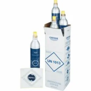 Комплект баллонов с углекислым газом, GROHE Blue, 425 г., 4 шт., (40422000) Комплект баллонов с углекислым газом, GROHE Blue, 425 г., 4 шт., (40422000)