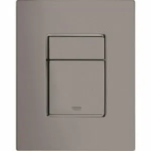Панель смыва для унитаза GROHE Skate Cosmopolitan, 3 режима, темный графит глянцевый (38732A00) Панель смыва для унитаза GROHE Skate Cosmopolitan, 3 режима, темный графит глянцевый (38732A00)