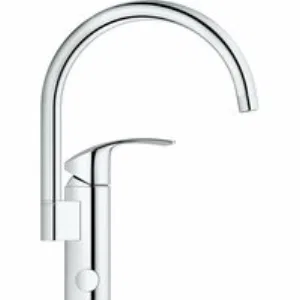 Смеситель для кухни GROHE Eurosmart с функцией экономии воды и интегрированным запорным клапаном, хром (33490002) Смеситель для кухни GROHE Eurosmart с функцией экономии воды и интегрированным запорным клапаном, хром (33490002)