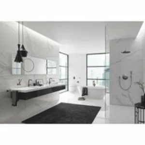Смеситель для раковины GROHE Essence с донным клапаном, L-Size, темный графит глянец (32628A01) Смеситель для раковины GROHE Essence с донным клапаном, L-Size, темный графит глянец (32628A01)