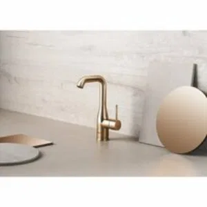 Смеситель для раковины GROHE Essence с донным клапаном, L-Size, теплый закат глянец (32628DA1) Смеситель для раковины GROHE Essence с донным клапаном, L-Size, теплый закат глянец (32628DA1)