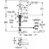 Смеситель для раковины GROHE Essence с донным клапаном, L-size, холодный рассвет глянец (32628GL1) Смеситель для раковины GROHE Essence с донным клапаном, L-size, холодный рассвет глянец (32628GL1)