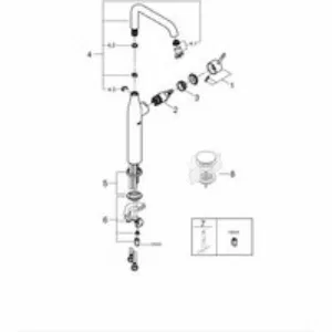 Смеситель для раковины GROHE Essence, XL-size, темный графит матовый (32901AL1) Смеситель для раковины GROHE Essence, XL-size, темный графит матовый (32901AL1)