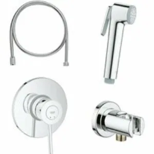 Набор для гигиенического душа GROHE BauClassic, хром (124434) Набор для гигиенического душа GROHE BauClassic, хром (124434)