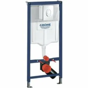 Инсталляция для подвесного унитаза GROHE Solido 3 в 1, с накладной панелью Skate Air (38956000) Инсталляция для подвесного унитаза GROHE Solido 3 в 1, с накладной панелью Skate Air (38956000)