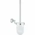 Туалетный ёршик GROHE Essentials Authentic с держателем, хром/белый (40658001) Туалетный ёршик GROHE Essentials Authentic с держателем, хром/белый (40658001)