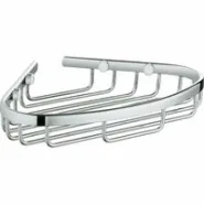 Полочка-решетка, угловая, GROHE BauCosmopolitan, хром, (40664001)