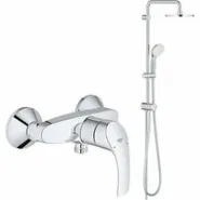 Душевая система GROHE New Tempesta 200 со смесителем для душа, хром (124410)