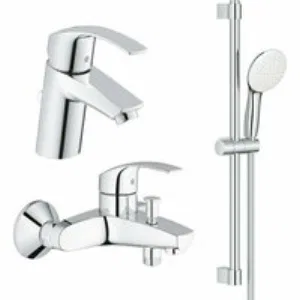 Готовый комплект для ванной комнаты GROHE Tempesta, хром (NB0007) Готовый комплект для ванной комнаты GROHE Tempesta, хром (NB0007)
