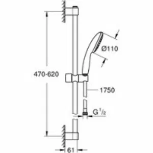Готовый комплект для ванной комнаты GROHE Tempesta, хром (NB0007) Готовый комплект для ванной комнаты GROHE Tempesta, хром (NB0007)