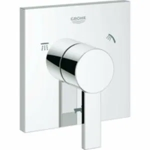 Внешняя часть переключателя потоков GROHE Allure на 3 положения, хром (19590000) Внешняя часть переключателя потоков GROHE Allure на 3 положения, хром (19590000)