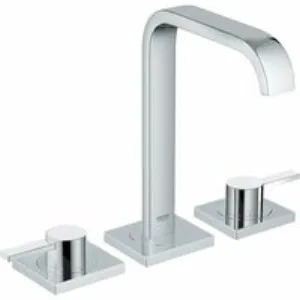 Смеситель для раковины GROHE Allure двухвентильный на 3 отверстия, с донным клапаном, хром (20188000) Смеситель для раковины GROHE Allure двухвентильный на 3 отверстия, с донным клапаном, хром (20188000)