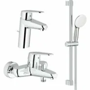 Готовый комплект для ванной комнаты GROHE Tempesta, хром (NB0016)