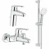 Готовый комплект для ванной комнаты GROHE Tempesta, хром (NB0016) Готовый комплект для ванной комнаты GROHE Tempesta, хром (NB0016)
