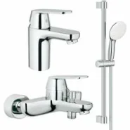 Готовый комплект для ванной комнаты GROHE Tempesta, хром (NB0002-1)