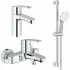 Готовый комплект для ванной комнаты GROHE Tempesta, хром (NB0013-1) Готовый комплект для ванной комнаты GROHE Tempesta, хром (NB0013-1)