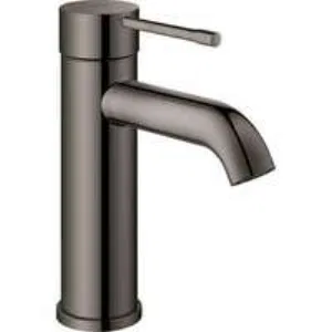 Смеситель для раковины GROHE Essence, S-size, темный графит глянец (23590A01) Смеситель для раковины GROHE Essence, S-size, темный графит глянец (23590A01)