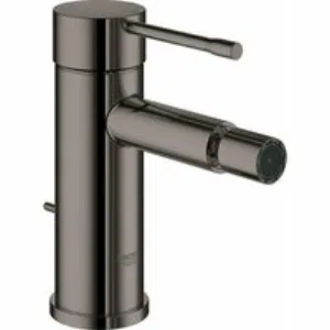 Смеситель для биде GROHE Essence с донным клапаном, темный графит глянец (32935A01) Смеситель для биде GROHE Essence с донным клапаном, темный графит глянец (32935A01)