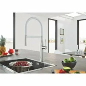 Гибкий шланг GROHE GROHFlexx для смесителя Essence, жемчужный (30321MW0) Гибкий шланг GROHE GROHFlexx для смесителя Essence, жемчужный (30321MW0)